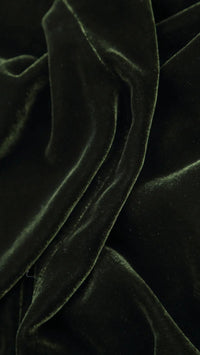 Loose Silk Velvet Trouser