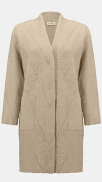 Joseph Ribkoff Feather Yarn Coat (-30% at checkout)