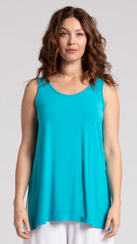 Bamboo Reversible Go to Tank Relax-Solid Colours (Sale)