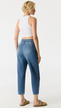 Jasmin Balloon Jean-Medium Blue