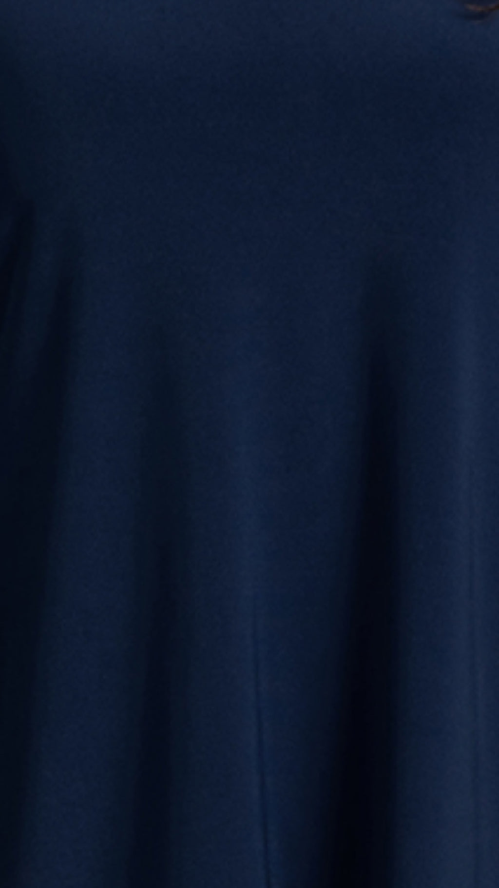 Flounce Boomerang Tunic, 3/4 Sleeve (Sale)
