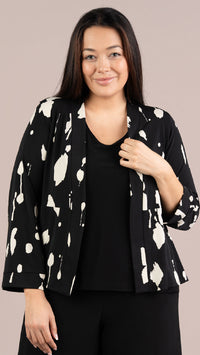 Coach Cardigan-Cashew Splatter