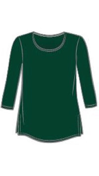 Go To Classic T-Relax, 3/4 Sleeve-Solid Colours (selected colours on Sale)