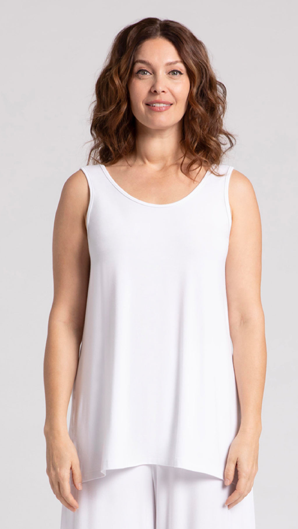 Bamboo Reversible Go to Tank Relax-Solid Colours (Sale)