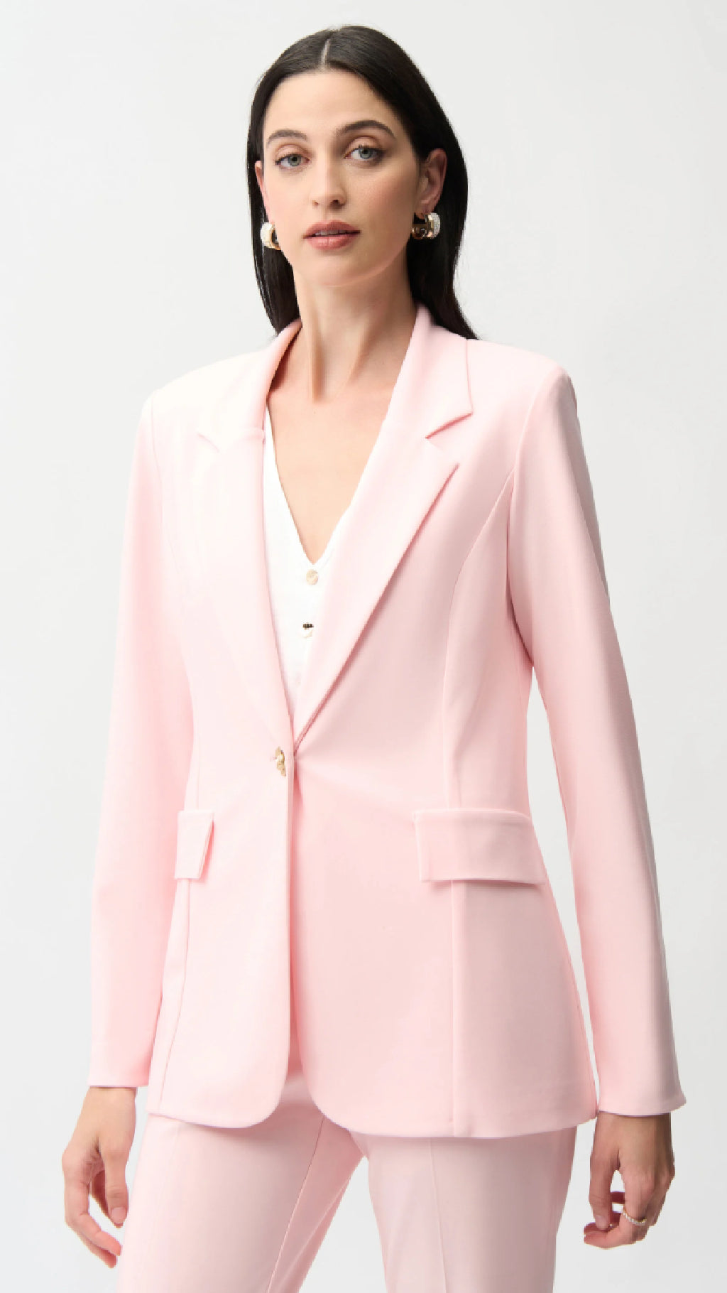 Joseph Ribkoff Blazer Statement Button