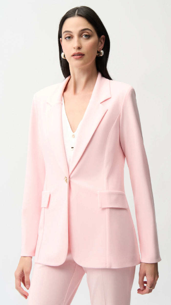 Joseph Ribkoff Blazer Statement Button