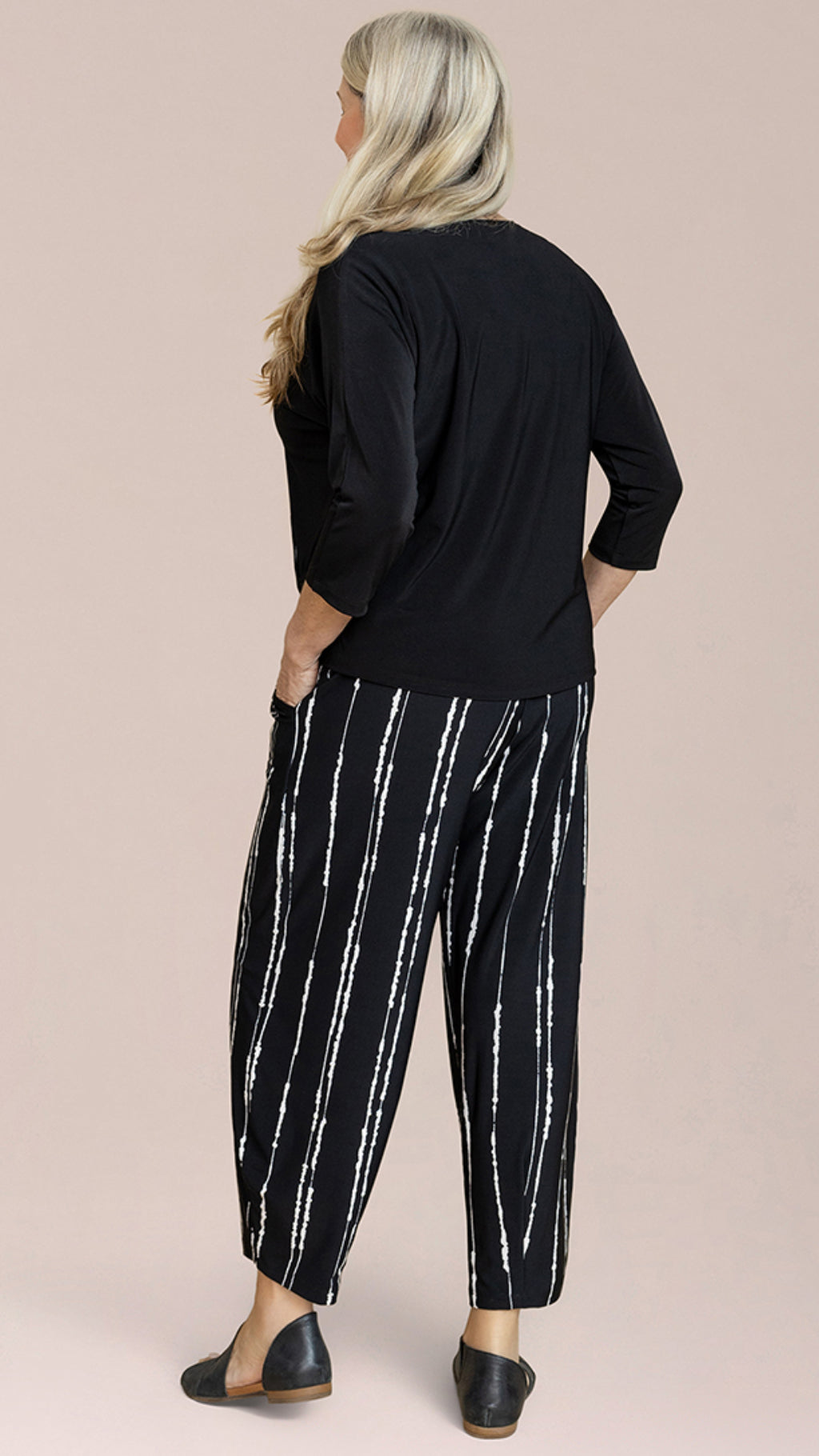 Revel Top-Cecile Print Pocket