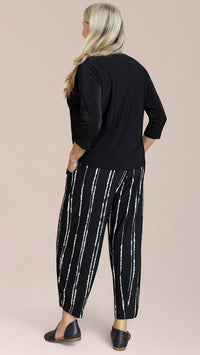 Revel Top-Cecile Print Pocket