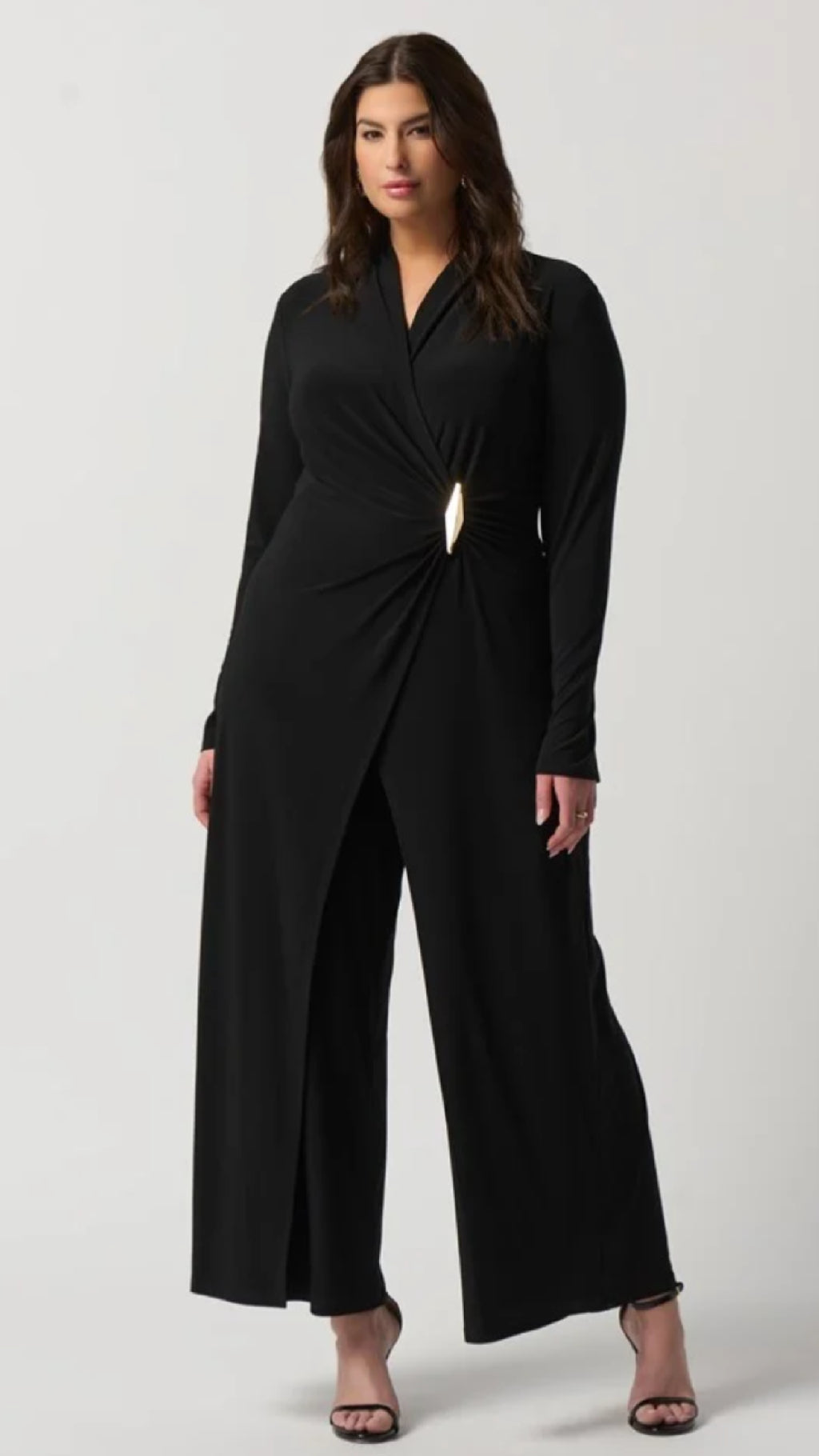 Joseph Ribkoff Wrap Culotte Jumpsuit