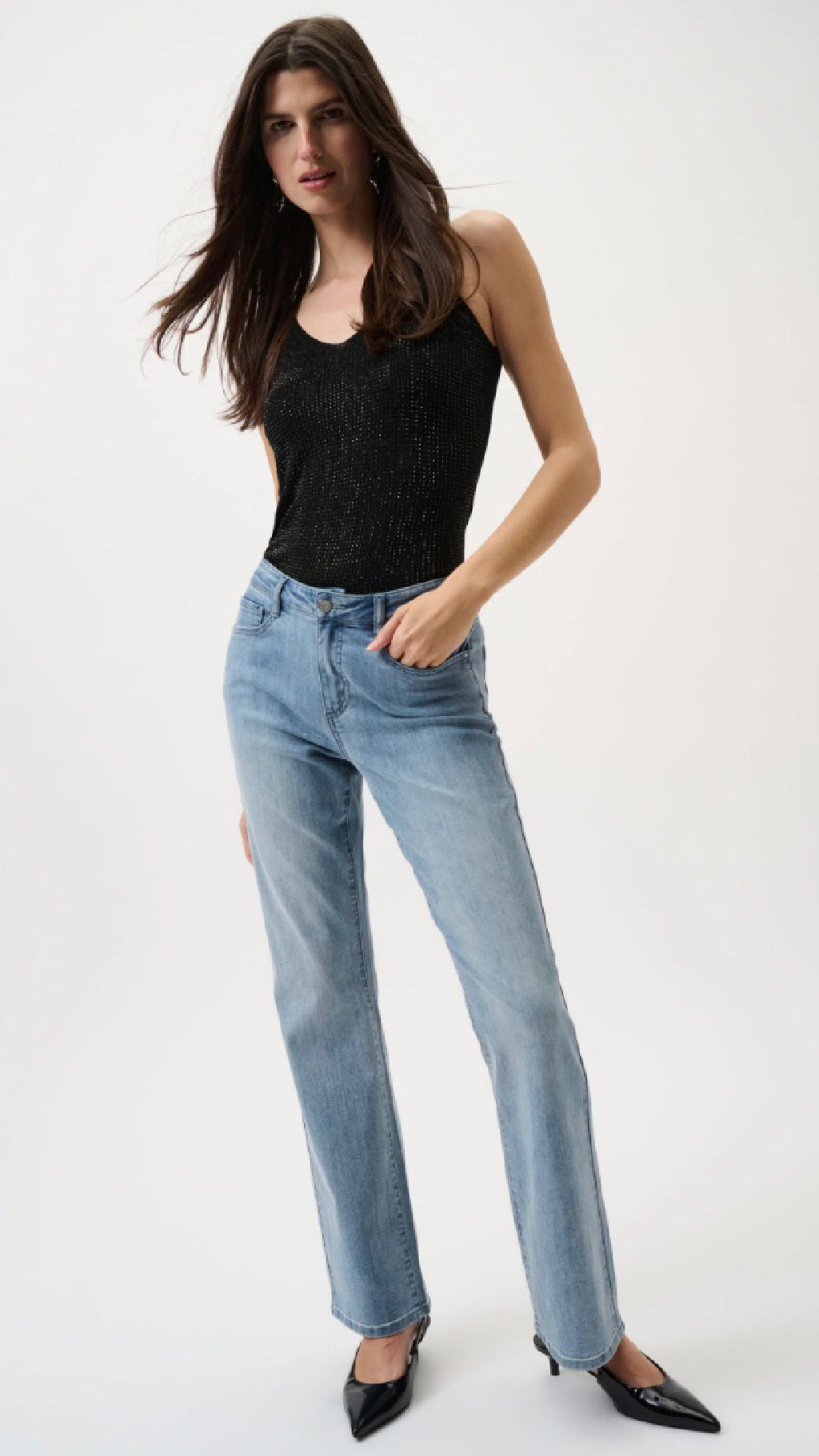 Joseph Ribkoff-Brooke Classic Bootcut Stretch Jeans