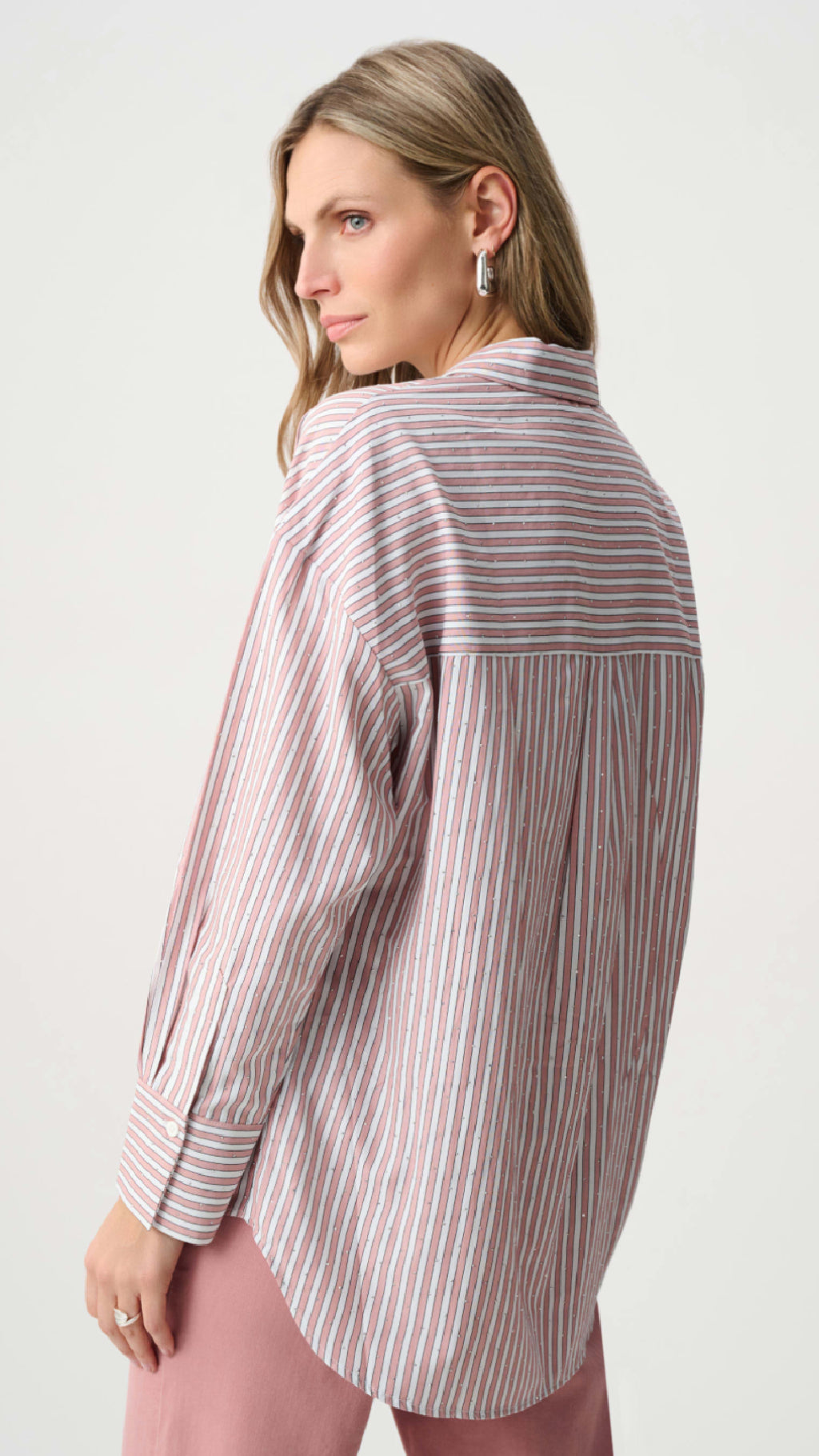 Joseph Ribkoff Tercel Stripe Boxy Blouse