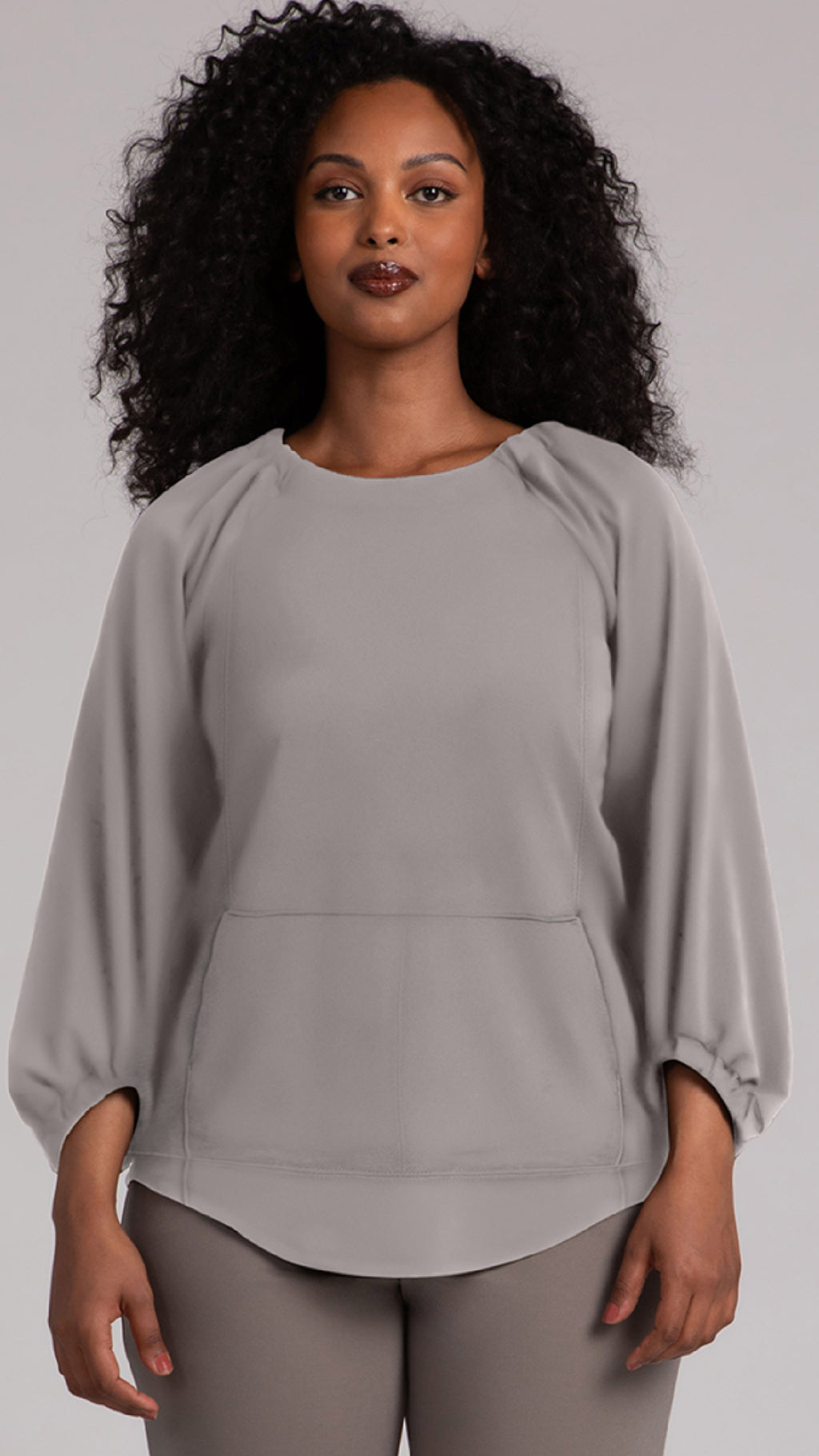 Move Pullover W/ Elastic Cuff, Fleece Back Jersey (Sale)