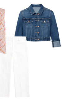Bracelet Length High Cuff Trucker Jacket-West Ways