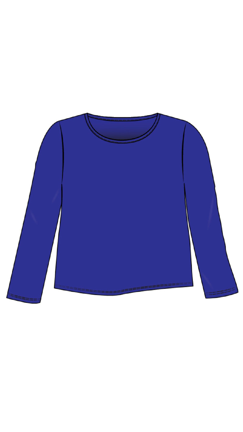 Go To Cropped T, 3/4 Sleeve-Solids (Sale)