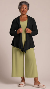 Splice Roll Neck Cardigan