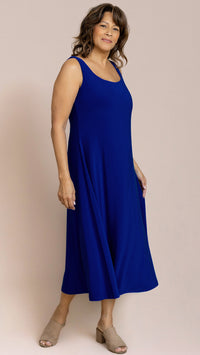 Square Neck Fit and Flare Dress