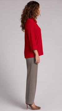Wide Cuff Raglan Sleeve Top- Long Sleeve (Sale)