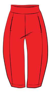 Narrow Barrel Pant