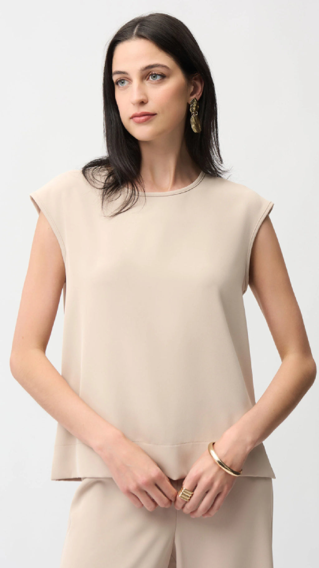 Joseph Ribkoff Woven Twill Boxy and Pant