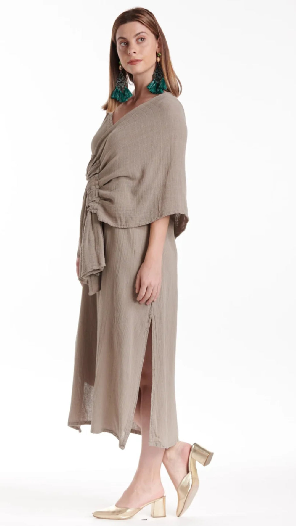 Marie Cotton Gauze Shawl