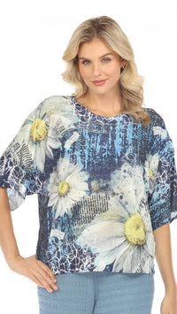 Inoah 3/4 Sleeve Kimono Top