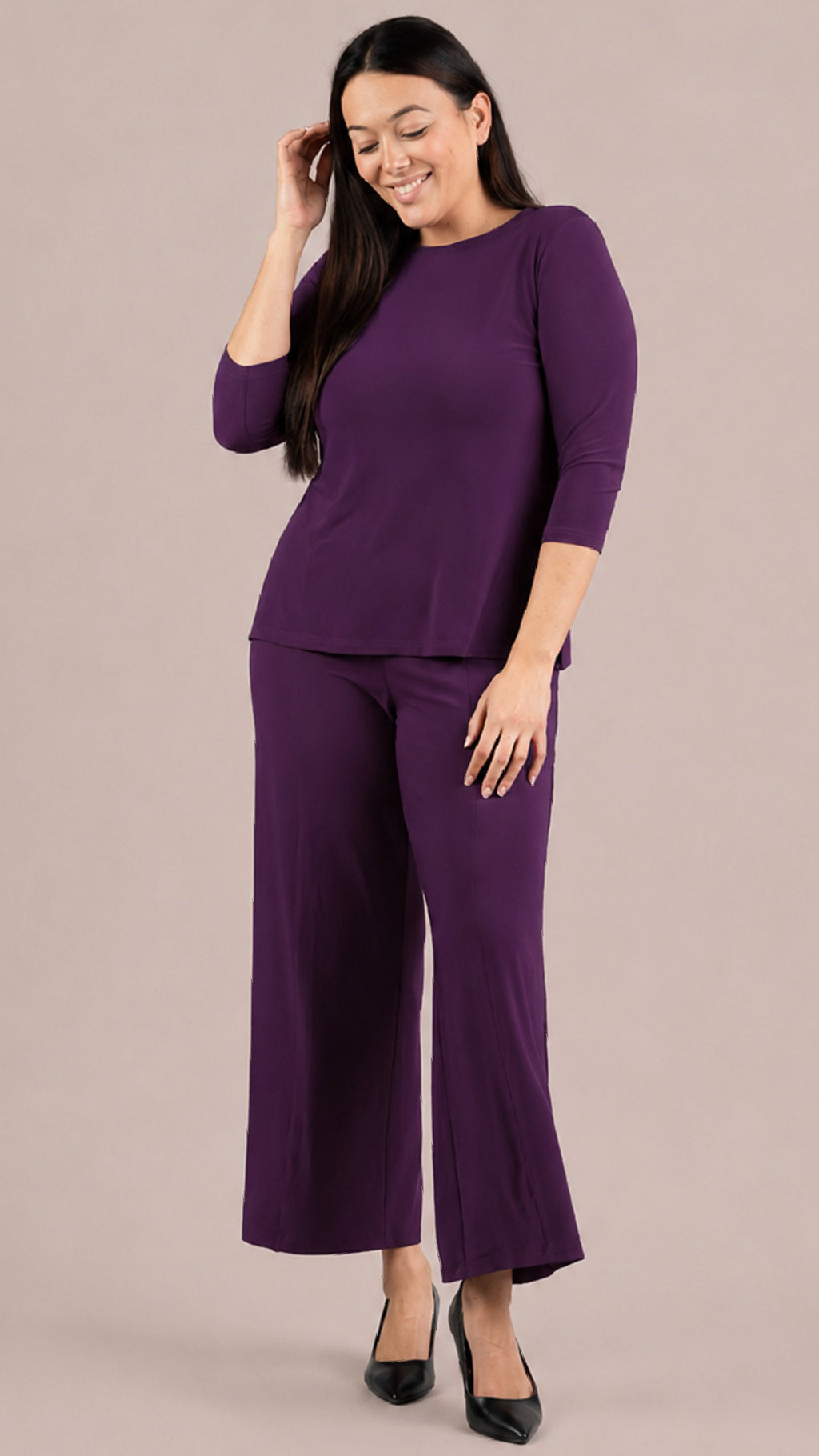Nu Ideal Top, 3/4 Sleeves