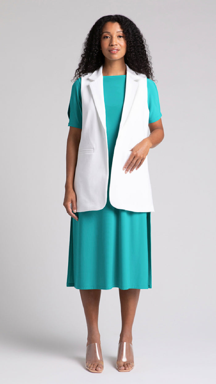 Ponte Sleeveless Jacket (SALE)