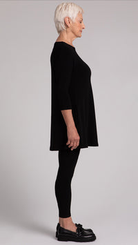 Trapeze Tunic, 3/4 Sleeve