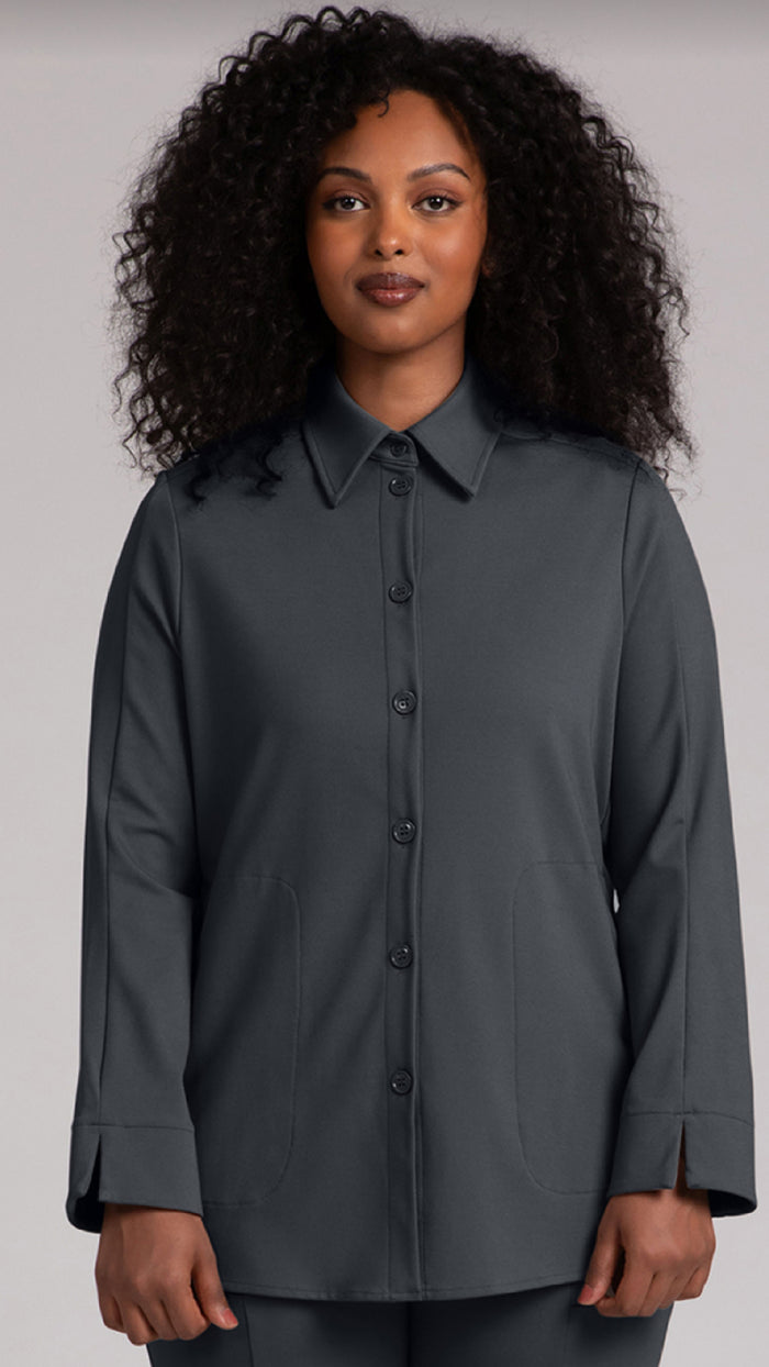 Hepburn Shacket, LT WT Ponte (Sale)