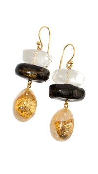 Zsiska Design Sensi 4-Bead Adjustable Pendant and Earrings
