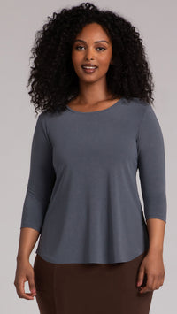 Go To Classic T-Relax, 3/4 Sleeve-Solid Colours (Sale)