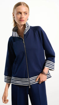 Joseph Ribkoff Scuba Jersey Jacket and Pull-On Culotte Pants