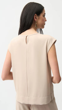 Joseph Ribkoff Woven Twill Boxy and Pant