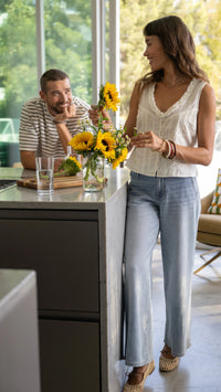 Tiered Maxi Skirt With Stripe Embroidery And Matching Top