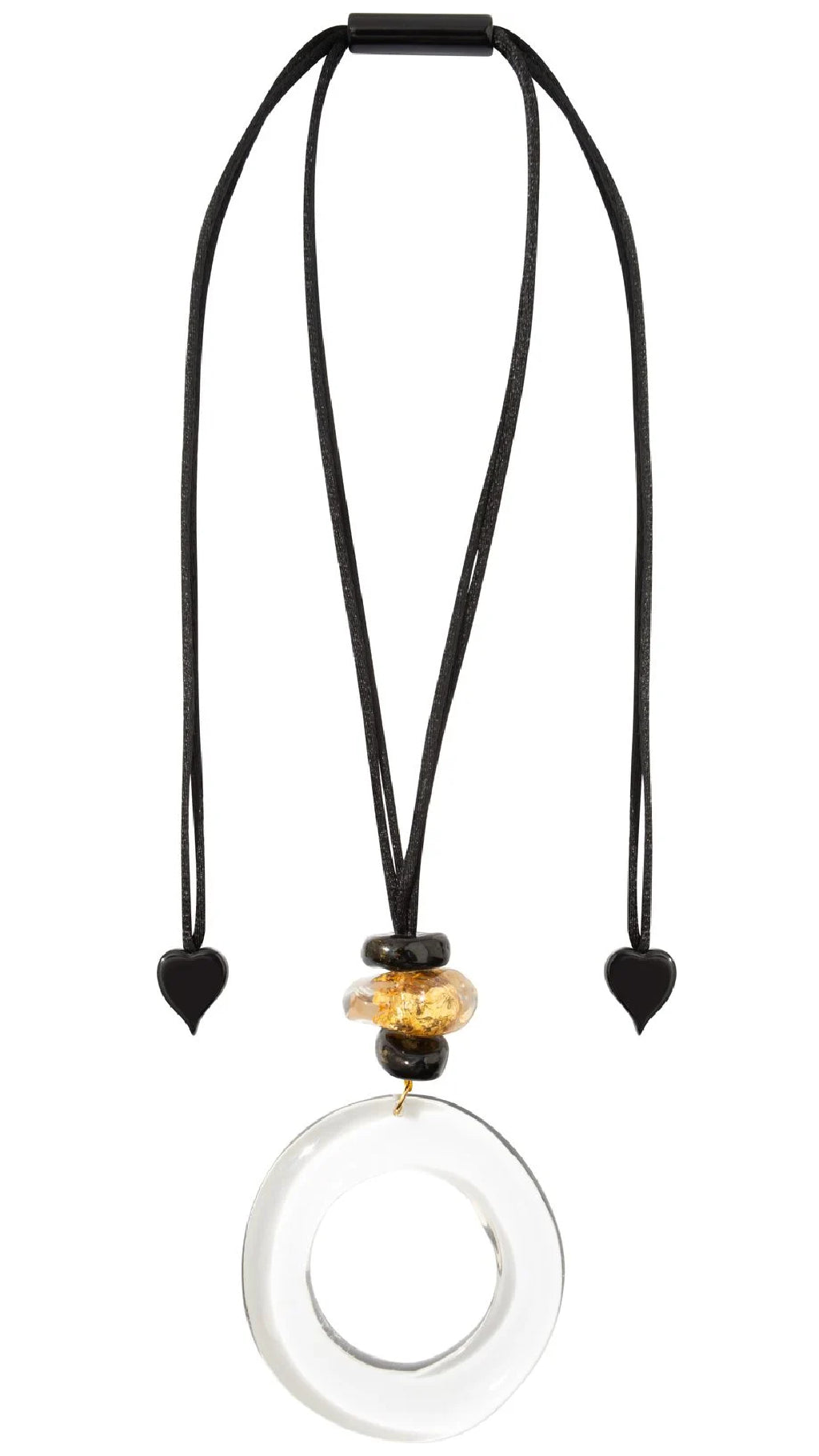 Zsiska Design Sensi 4-Bead Adjustable Pendant and Earrings
