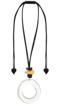 Zsiska Design Sensi 4-Bead Adjustable Pendant and Earrings