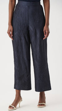 Joseph Ribkoff Pleated Satin Boxy Top or Pull-On Culotte Pants