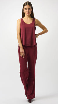 Joseph Ribkoff Recycled Hammered Satin Sleeveless Top