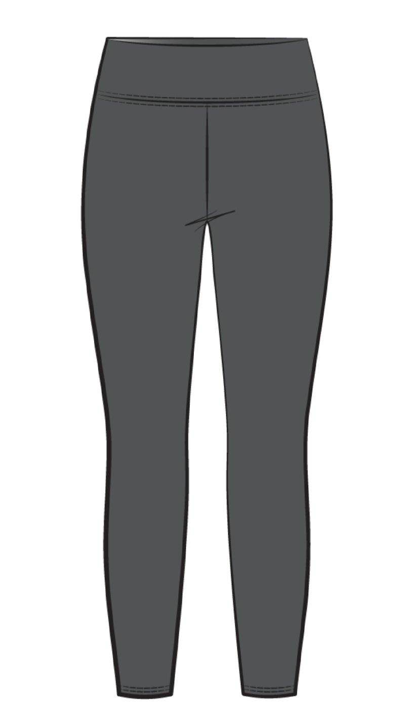 Nu Yoke Legging, Fleece Back Jersey (Sale)