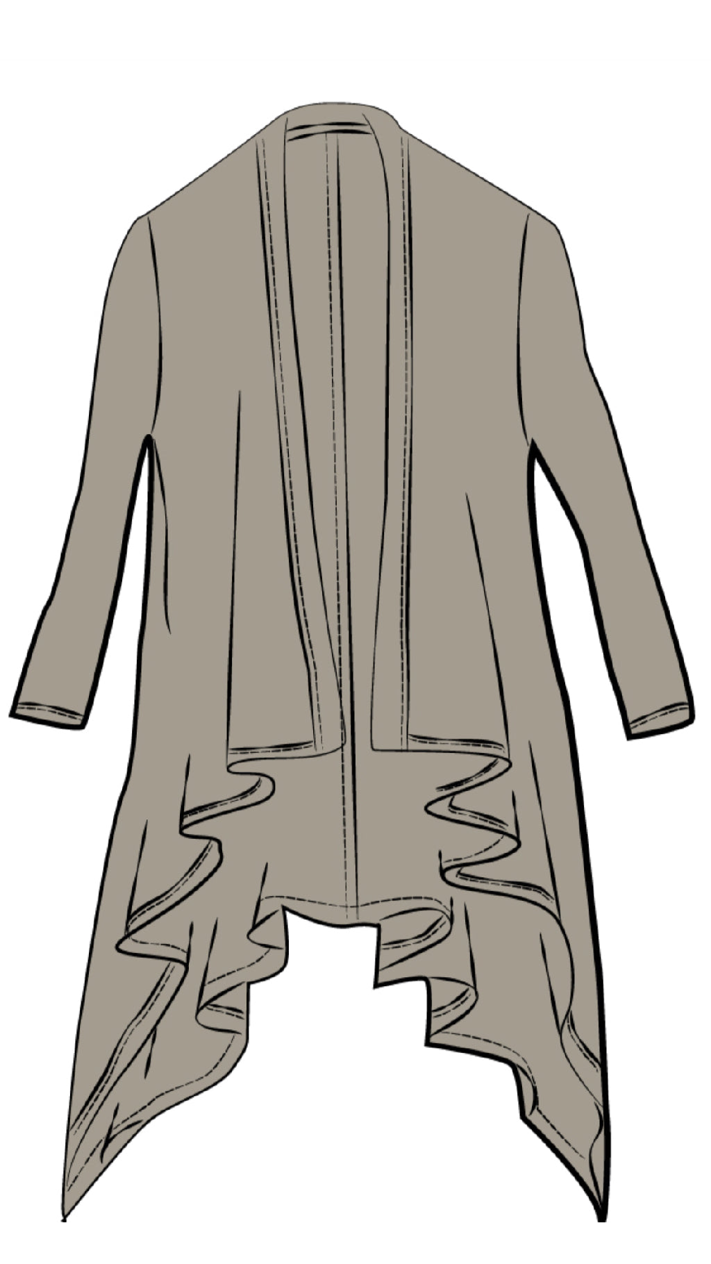 Flutter Duster Cardigan (sale)