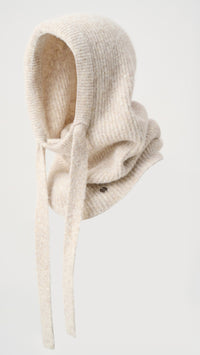 Joseph Ribkoff Brush Knit Hooded Scarf