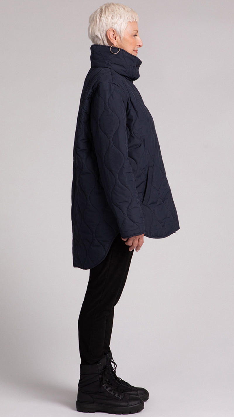 Quilted Shirt Jacket (Sale)