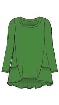 Flirty Peplum Top