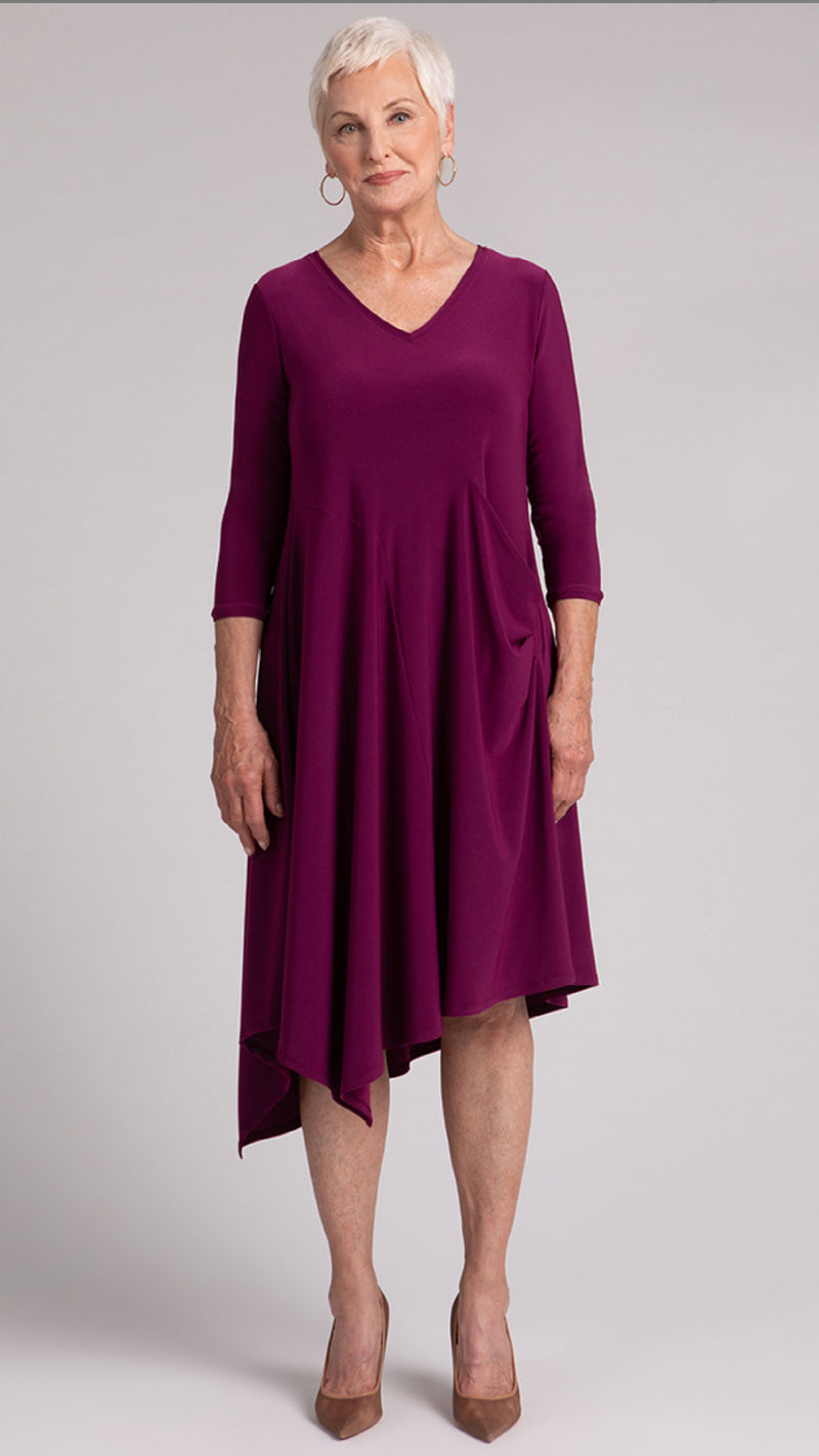 Slant Pocket Dress, 3/4 Sleeve (Sale)