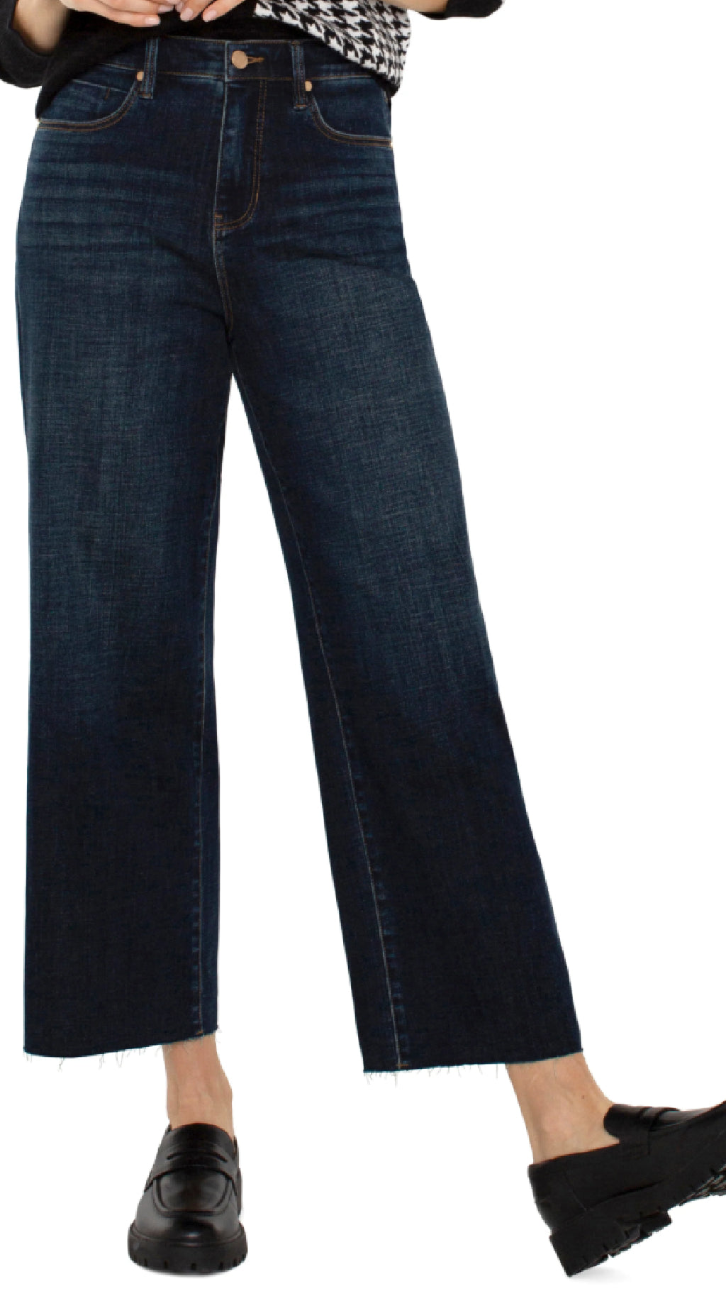 Stride Hi-Rise With Cut Hem-EastMoor