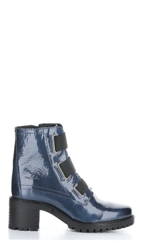 INDIE Blue/Black Elasticated Boots