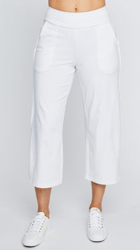 Classic Wide Leg Capri (Sale)