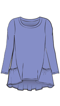 Flirty Peplum Top