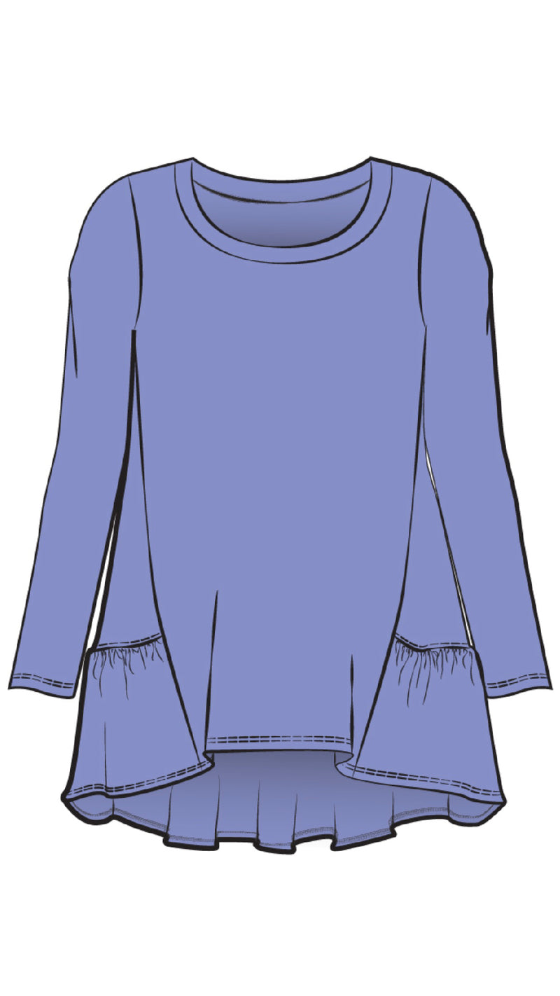 Flirty Peplum Top