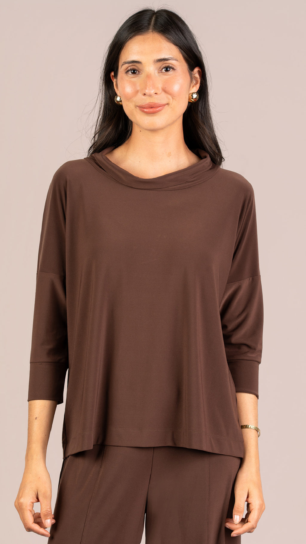 Slouch Sweat Shirt No Ties, 3/4 Sleeve (selected colour on sale)